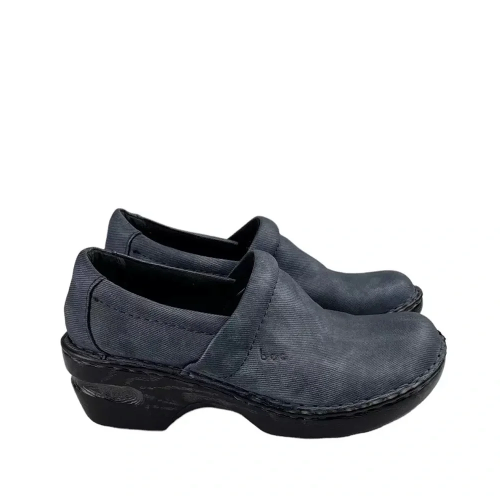 b.o.c. Blue Mules Comfortable Slip-Ons - Picture 11 of 12